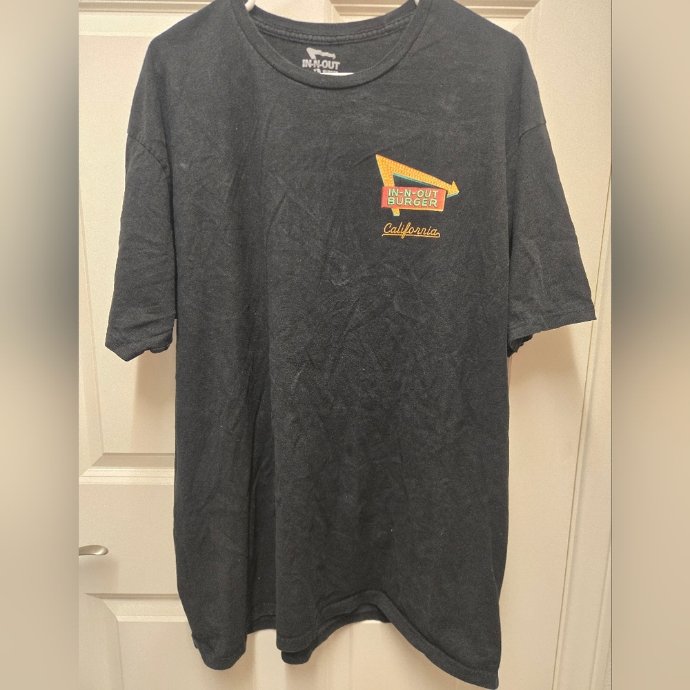 In N Out Black Shirt Men XL